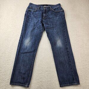 Lucky Brand Jeans Men 34x30 Blue Denim 221 Original Straight Preppy Straight Leg